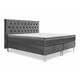 Boxspring krevet Seattle 149 Bračni, Boxspring, Siva, 210x210, Tkanina, Basi a doghePodnice za krevet, 212x210x135cm