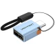 Redukcija Vention Adapter CUBH0 USB 3.1 C M na USB (siv)