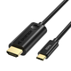 Choetech adapter USB Type C (muški) na HDMI 2.0 (muški) 4K 60Hz 1.8m (CH0019): crni - Crna - 180 cm - Video - 12 mjeseci - Choetech