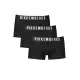 Bikkembergs Set muških bokserica BKK1UTR10TR, 3 komada, Crni