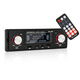 12V 1DIN avtoradio 4x60W MP3 USB microSD Bluetooth