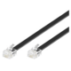 Microconnect MPK102S 2m Black telephony cable