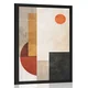 Plakat japandi v modernem dizajnu - 40x60 white