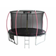 shumee LEAN Sport Max trampolin 16ft črn in roza