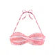 s.Oliver Bikini zgornji del  pegasto roza / bela
