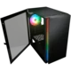 COUGAR | Purity RGB Black | PC Case | Mini Tower/TG Front Panel with ARGB strip/1 x ARGB Fan/3mm TG Left Panel