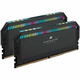 Corsair Dominator Platinum RGB schwarz DIMM Kit 64GB, DDR5-6600, CL32-39-39-76, on-die ECC CMT64GX5M2B6600C32