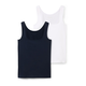 TOM TAILOR Top  mornarska / bela