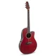 Elektroakustična kitara Applause AB24II CS Mid Cutaway - Ruby Red Satin