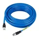 Hanwha SPP-C08100E Ethernet kabel, modra barva, 10m