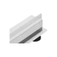 Mexen Flat Wall linijsko stenski odtok 2v1 100 cm, bel - 1230100