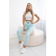 Ribbed leggings mint