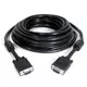 E-GREEN Kabl VGA D-sub MM 15m HQ feritno jezgro crni