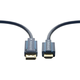 clicktronic DisplayPort / HDMI kabel [1x DisplayPort vtič => 1x HDMI Vtičnica] 5 m modra clicktronic