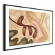 shumee Plakat - Barvite oblike - obrabljene figure, obarvane z apnom