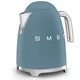 SMEG Kuhalnik vode 50s Style v modri barvi.