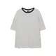 Pull&Bear Majica marine / bela