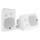 Power Dynamics DS50AW Active Speaker Set with BT 5.25” 100W White