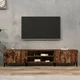 TV ormarić boja dimljenog hrasta 180x31,5x40 konstruirano drvo