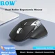 B.O.W Bežični miš, Bluetooth, USB, Crni