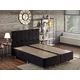 Hanah Home Osnova za krevet sa uzglavljem Ela, 180x100x200 cm, Crna