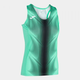 Joma Olimpia T-Shirt Green-Black Sleeveless Woman