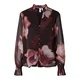 YAS Bluza YASFlow rjava / čokolada / kapučino