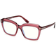 Tom Ford FT5847-B 068 ONE SIZE (54) Roza/Kristalna