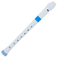 NUVO Soprano recorder White/Blue German