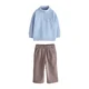 Baker by Ted Baker Komplet svetlo modra/temno siva