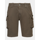 Alpha Industries Kratke hlače iz tkanine Crew 176203 Siva Slim Fit