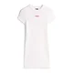Tommy Jeans Obleka rosé/svetlo roza/bela