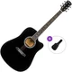 Pasadena PDC-10 Basic SET Black Akustična kitara
