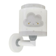 Dalber 76019E - Dečije zidno svetlo BABY DREAMS 1xE27/15W/230V sivo