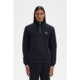 M3574 HALF ZIP DUKS BLK