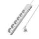 Braytron Produžni kabl BRY-XLINE-6WAY-EU-SWC-3x1,5mm2-3M