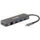 D-Link 5-v-1 USB-C vozlišče z gigabitnim ethernetom/dobavo energije