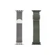 JUST IN CASE Set dve narukvice za pametni sat, 38-41mm, Srebrna i maslinasta