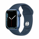 APPLE pametni sat Watch Series 7 Aluminium 41mm GPS, Dark Blue (Sport Band, Blue)