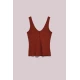 Marisse Womens T-Shirt L-Ts-4065 Brown