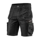 slomart Delovne kratke hlače NEO TOOLS DENIM, črne, vel. XL