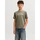 Jack & Jones Junior Majica JJAVERY temno siva / barva blata