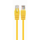 Gembird CAT5e UTP Patch cord, yellow, 0.25 m | PP12-0.25M/Y