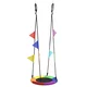 vidaXL vidaXL Gugalnica z zastavicami, večbarvna, O 60 cm, do 100 kg, Oxford tkanina, (22012594)