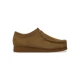 Clarks za moške. 26172821 Wallabeeevo rjavi usnjeni čevlji (44), Rjava, Ravna stran, Semiš, Čipke, Priložnostno, Classic