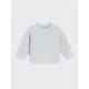 Sinsay - Crewneck duks sa pamukom - svetlo siva