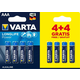 Varta baterije Longlife Power 4+4 AAA 4903121448, 4+4 kosi