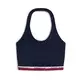 Tommy Jeans Top mornarska / živo rdeča / bela