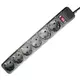 SPG6-B-6 (3G1.5) ** Gembird produzni kabl sa zastitom 6 uticnica(3x1.5mm, 16A,3500W)1.8m black (539)