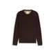 TOM TAILOR Pulover temno rjava